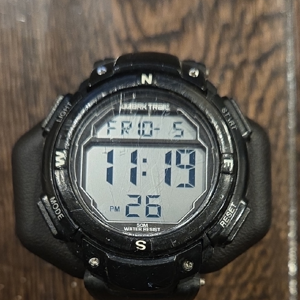 Ozark Black Digital Sports Watch